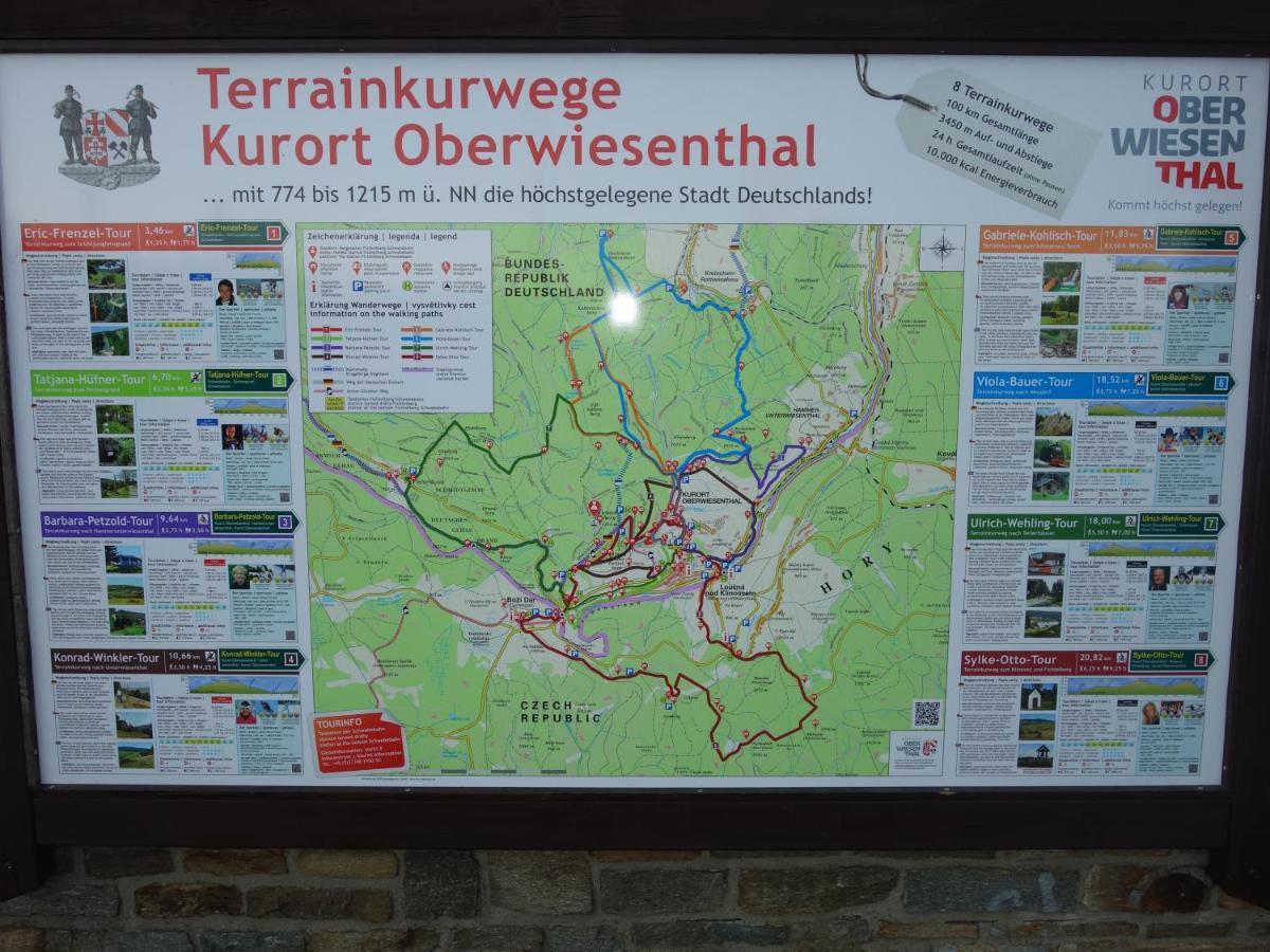 Ferienwohnung Oberwiesenthal Esterno foto